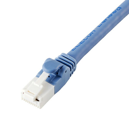 乐天商城 - エレコム(ELECOM) LD-GPAT/BU015RS ブルー LANケーブル CAT6A 0.15m 短い 短尺 ツメ折れ防止 10Gbps 500MHz 高速 ギガビット 有線LAN
