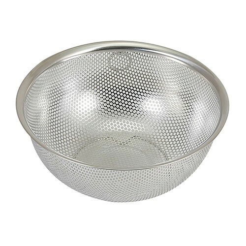 Rakuten - リバティーコーポレーション LD-387 Style Kitchenware ステンレス製 パンチングザル 18cm 足付