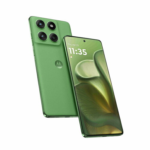 MOTOROLA edge 60 SIMフリー [PANTONE Shamrock(シャムロックグリーン)] (SIMフリー)のサブ画像 1