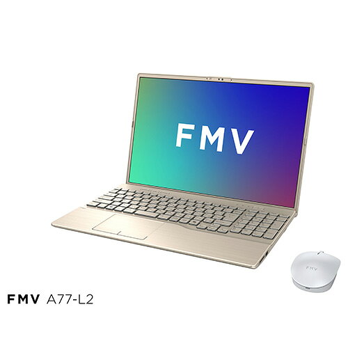 富士通(FUJITSU) FMV Note A FMVA77L2GA 16型 Core i7 Win11Home メモリ16GB SSD512GB Officeオプション付 ノートパソコン ベージュゴールド