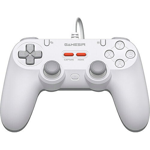 GameSir｜ゲームサー GameSir Tegenaria Lite White 有線ゲーミングコントローラー 任天堂Switch/Switch2/iOS/Android/WindowsPC対応【Switch/Switch 2/PC】