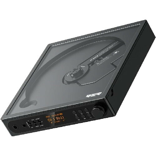 FiiO(フィーオ) FIO-DM15R-B ブラック Bluetooth対応ポータブルCDプレーヤー フル...
