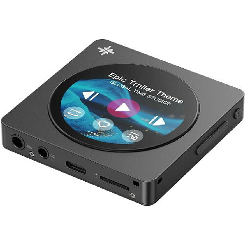 FiiO(フィーオ) FIO-SSDISC-B ブラック Snowsky DISC デジタルオーディオプレーヤ...