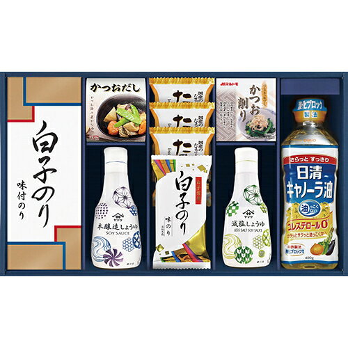 ヤマサ鮮度しょうゆ＆白子のり詰合せ