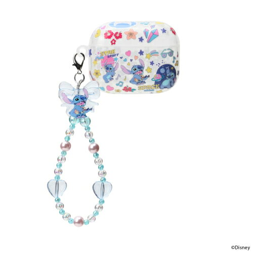 PGA PG-DAPP3TP03STI AirPods Pro 3用 ソフトケース スティッチ