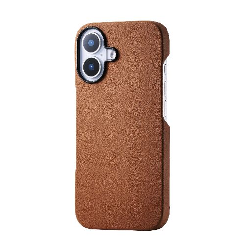 エレコム(ELECOM) PM-A25APLOCA キャメル iPhone17 ケース ソフトレザー 超軽量 薄型