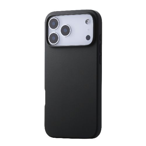 エレコム(ELECOM) PM-A25DHVSCCBK ブラック iPhone17 Pro Max ケース ハイブリッドシリコン アンチダストコート