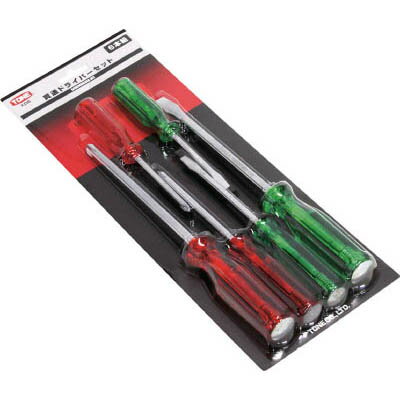 乐天商城 - TONE(トネ) KD6 貫通ドライバーセット 6pcs