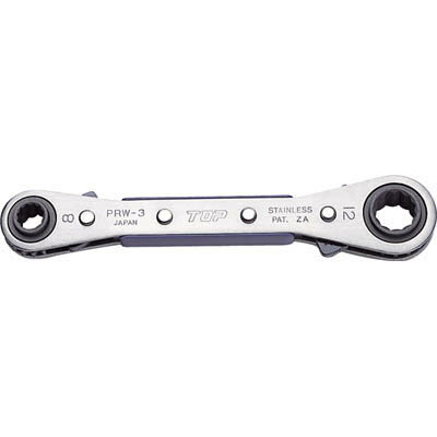 Koken - トップ工業 PRW-6 4サイズ板ラチェットレンチ 13X17・19X21mm