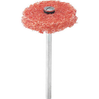 トラスコ中山 NM25-1000 ナイロンミニホイール ソフト ＃1000 Φ25X軸径3 25枚入(4.0)