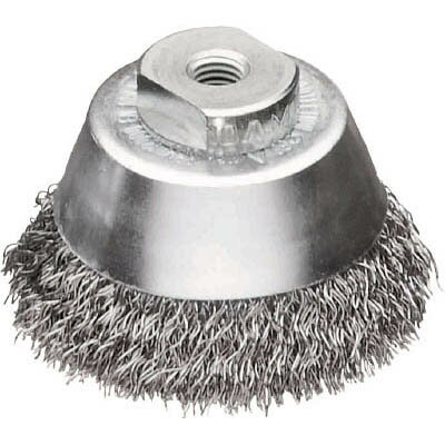LESSMANN 423164 工業用カップブラシ Φ75 鋼線 線径0.3