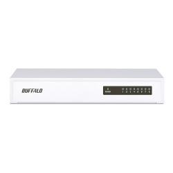 バッファロー(BUFFALO) LSW4-TX-8NS/WH(ホワイト) スイッチングHub 8ポート バッファロー(BUFFALO) LSW4-TX-8NS/WH(ホワイト) スイッチングHub 8ポート