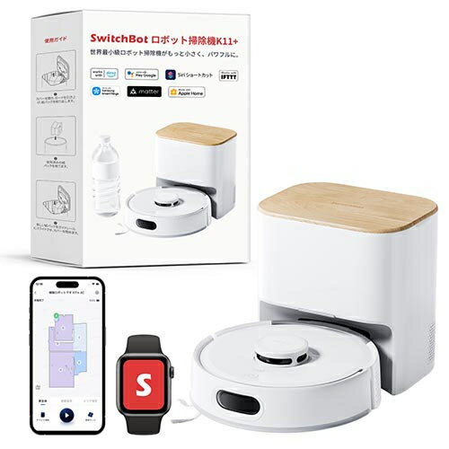 【長期保証付】SwitchBot スイッチボット SwitchBot K11+ W3003100-W ホワイト ロ...