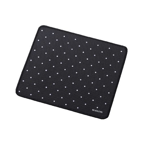 エレコム(ELECOM) MP-LMWDBK ブラック×ホワイト マウスパッド 布製 撥水 高耐久 ほつれにくい 滑り止め..