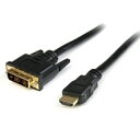 StarTech(スターテック) HDDVIMM2M(ブラック) DVI-D変換ケーブル 2m