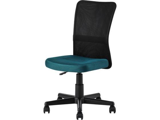 Rakuten - アイリスオーヤマ(Iris Ohyama) メッシュバックチェア 肘なし ネイビー