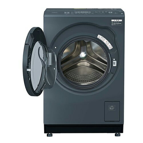 【標準設置料金込】アクア(AQUA) AQW-DMS10A-L-K サファイアブラック まっ直ぐドラム コンパクト大容量 洗濯乾燥機 左開き 洗濯10kg/乾燥5kg