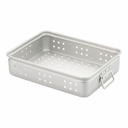 アカオアルミ アルミ穴明手付番重 中 110 ABV61211