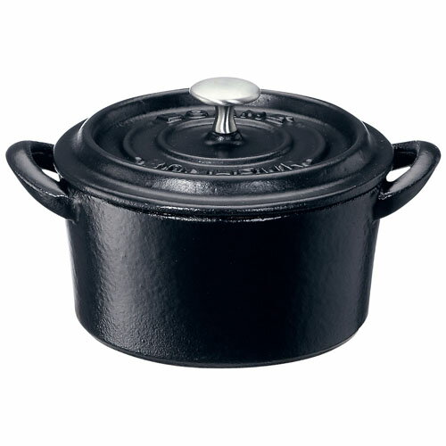 イシガキ産業 ボンボネール ココット IH対応 両手鍋 9cm 3616 ブラック