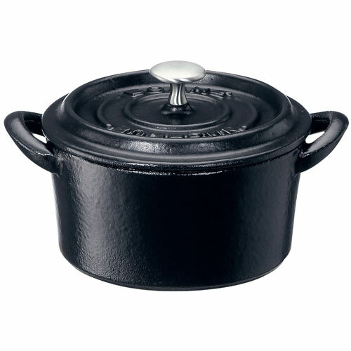 イシガキ産業 ボンボネール ココット IH対応 両手鍋 18cm 3619 ブラック 3619