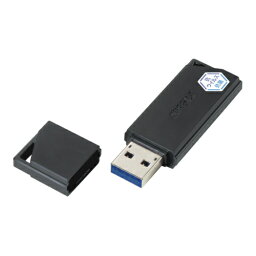 バッファロー(BUFFALO) RUF3-KVB128G-BK(ブラック) 抗ウイルス・抗菌対応 USB 3.2(Gen 1) USBメモリ 128GB