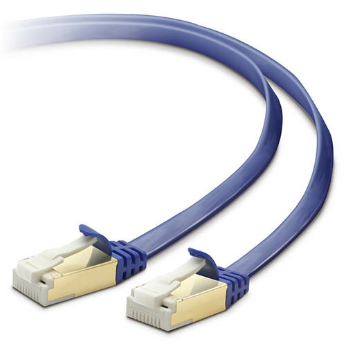 エレコム ELECOM LD-TWSFT/BM100 ツメ折れ防止フラットLANケーブル Cat7準拠 10m LDTWSFTBM100