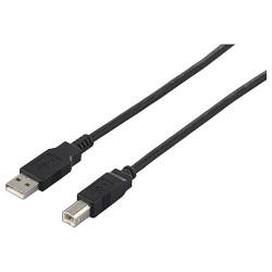 �Хåե�����(BUFFALO) BSUAB207BK �֥�å� USB2.0�����֥� A to B 0.7m