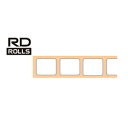 楽天特価COMブラザー（brother） RD-U09J1 RDロール プレカット紙ラベル 30mm x 30mm