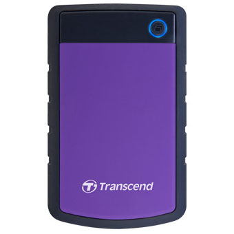 �ȥ�󥻥�� Transcend TS2TSJ25H3P(Purple) �ݡ����֥�HDD 2TB USB2.0/3.0��³ �Ѿ׷� TS2TSJ25H3P