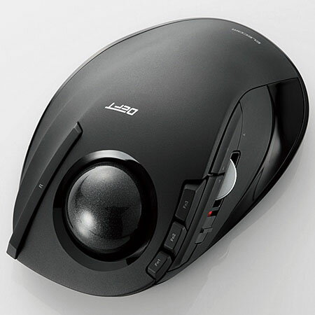 エレコム(ELECOM) M-DT1DRBK(ブラック) USB 光学センサー方式マウス 8ボタン