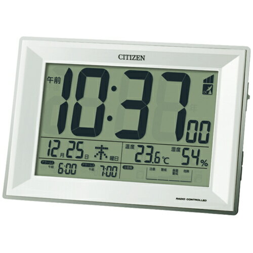 シチズン CITIZEN 8RZ151-003 Wアラーム機能付 デジタル時計