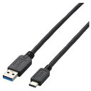 エレコム(ELECOM) USB3-AC05BK(ブラック) USB3.1ケーブル A-TypeC 0.5m