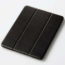 エレコム(ELECOM) TB-A19RSABK(ブラック) iPad 10.2インチ 2019年モデル用 フラップケース スリープ対応(2)