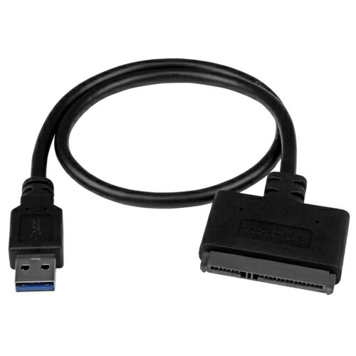 StarTech(スターテック) USB312SAT3CB(ブラック) 2.5インチSATA - USB 3.1 アダプタケーブル StarTech(スターテック) USB312SAT3CB(ブラック) 2.5インチSATA - USB 3.1 アダプタケーブル
