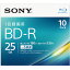 ˡ(SONY) 10BNR1VJPS6 Ͽ衦Ͽ BD-R 25GB (ɵ)Ͽ ץ󥿥֥ 6® 10