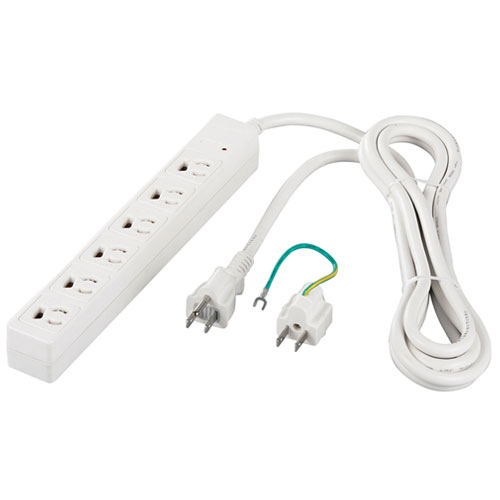バッファロー(BUFFALO) 3ピン式電源タップ 6個口(上挿し) 3m BSTAPMS3630WH(ホワイト) バッファロー(BUFFALO) 3ピン式電源タップ 6個口(上挿し) 3m BSTAPMS3630WH(ホワイト)