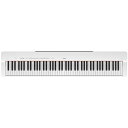 【設置】ヤマハ(YAMAHA) P-225WH(ホワイト) 電子ピアノ 88鍵盤