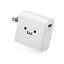 エレコム(ELECOM) MPA-ACUQ01WF(ホワイトフェイス) AC充電器 USBポート QC3.0