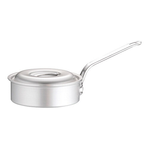 北陸アルミニウム HP09-KS217 アルミ マイスター片手浅型鍋 21cm HP09KS217