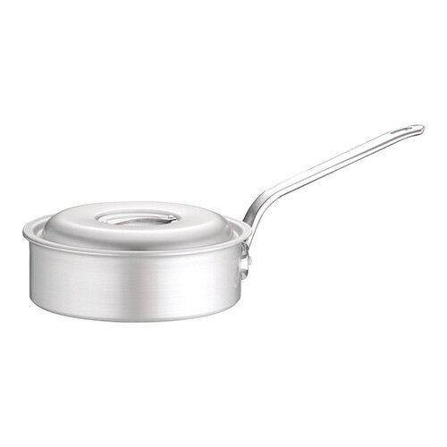 北陸アルミニウム HP09-KS247 アルミ マイスター片手浅型鍋 24cm HP09KS247