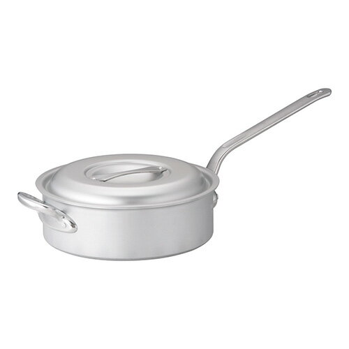 北陸アルミニウム AKTA405 業務用マイスターIH 片手浅型鍋 30cm AKTA405