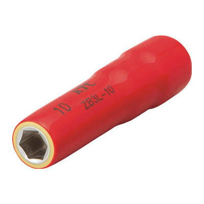 Rakuten - 京都機械工具 ZB3L-10 絶縁工具 9.5sq.ディープソケット 10mm