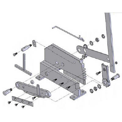 トラスコ中山 P4028 P-4用六角ナットNO.28