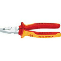 クニペックス KNIPEX 0206-225 1000V絶縁強力型ペンチ 225mm 0206225