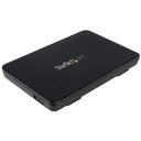 StarTech(X^[ebN) S251BPU313(ubN) 2.5C`HDDP[X USB3.1Ή