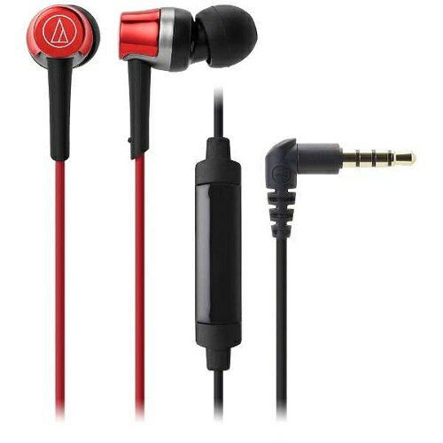 オーディオテクニカ(audio-technica) ATH-CKR30iS RD(レッド) Sound Reality スマートフォン用インナーイヤーヘッドホン オーディオテクニカ(audio-technica) ATH-CKR30iS RD(レッド) Sound Reality スマートフォン用インナーイヤーヘッドホン