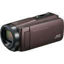 ビデオカメラ ビクター(JVC) 耐衝撃 耐低温 Everio(エブリオ) 32GB GZ-F270-T(ブラウン)