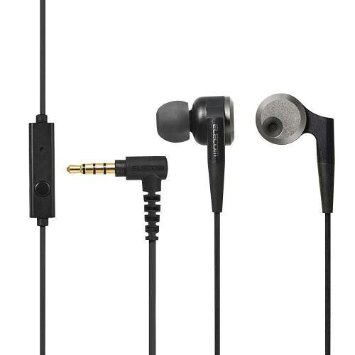 Sound-Isolating Type - エレコム(ELECOM) EHP-GB100MBK ブラック ステレオヘッドホンマイク Grand Bass