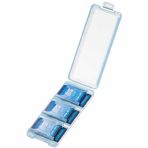 ����掠�ץ饤 FC-MMC23SDCBL ���ꥢ�֥롼 SD�����ɥ����� 6���Ǽ FCMMC23SDCBL