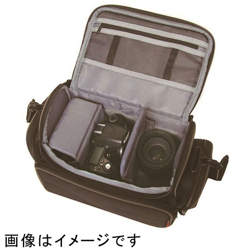 ナカバヤシ DCB-005BK ブラック ナイロン製一眼レフカメラバッグEM